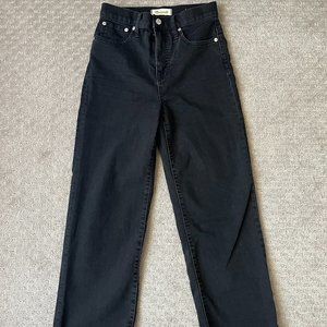 Madewell Slim Wide-Leg Jeans in Lunar Wash